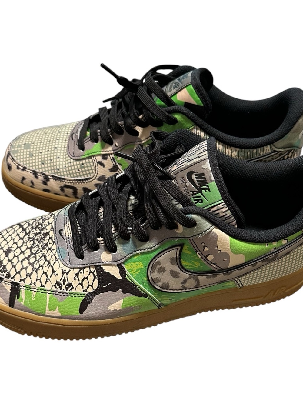 Nike Air Force 1 Low City of Dreams Men’s Size 10.5 Custom CT8441-002 preowned - Picture 3 of 7